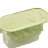 New refrigerator storage box with lid, transparent large-capacity storage box, fruit and vegetable preservation box, food-grade vegetable preservation box Item Picture